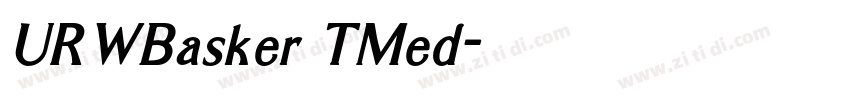 URWBasker TMed字体转换 URWBasker TMed字体转换